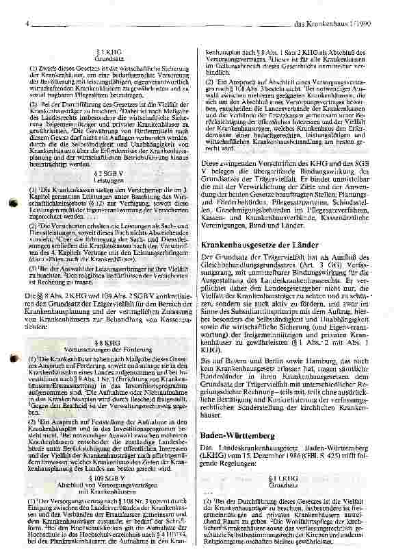 Vorschauseite 4: Das kirchliche Krankenhaus in der höchstrichterlichen Rechtsprechung (I)