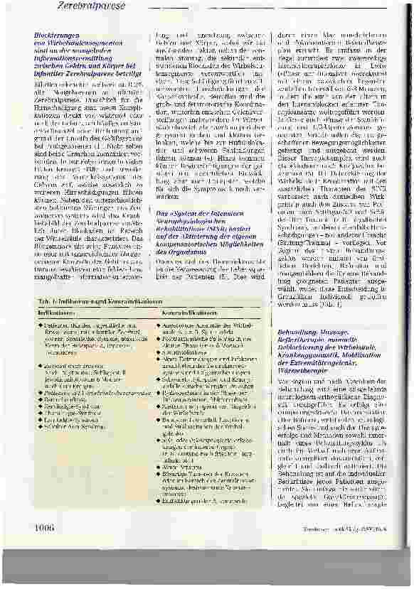 Vorschauseite 2: Therapie bei Patienten mit infantiler Zerebralparese nach dem System der Intensiven Neurophysiologischen Rehabilitation (SINR)