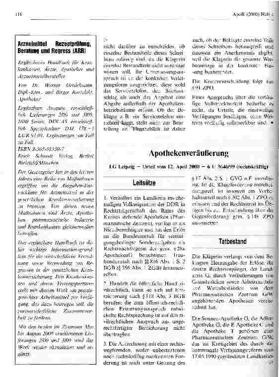 Vorschauseite 5: Versand von Glückwunschkarten und Werbebriefen an Apothekenkunden