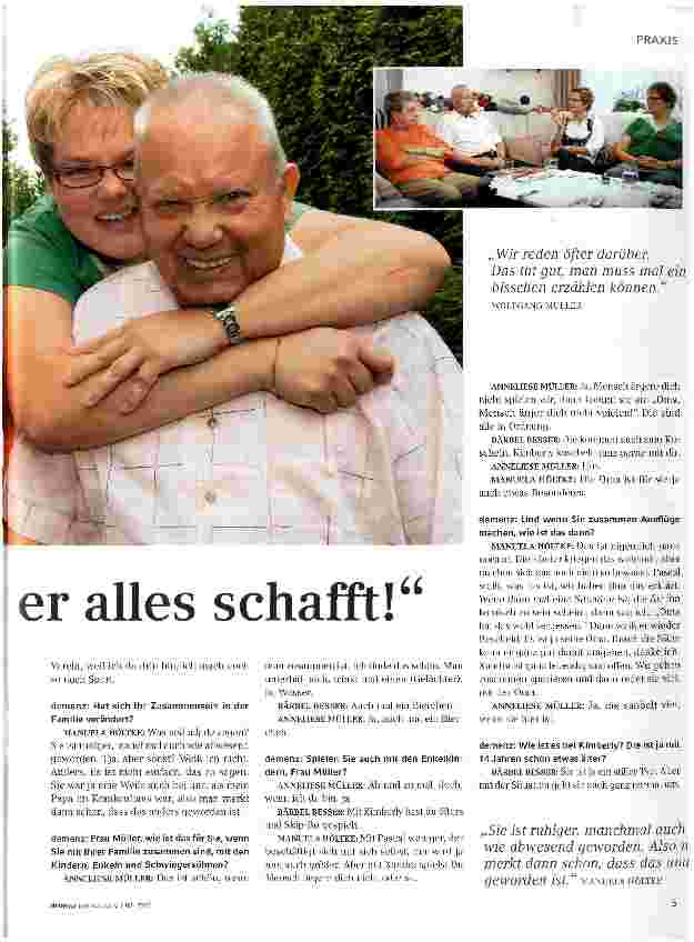 Vorschauseite 2: Ich bin stolz darauf, wie er alles schafft