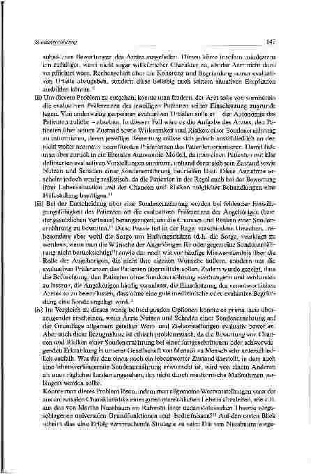 Vorschauseite 5: Sondenernährung Die Bedeutung evaluativer Vorstellungen eines guten Lebens für die Entscheidungsfindung