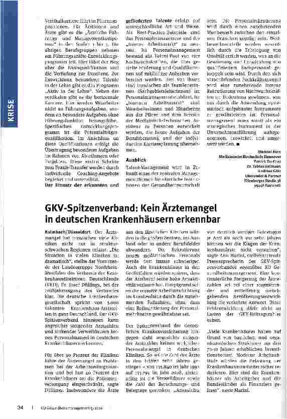 Vorschauseite 4: Das Management von Talenten