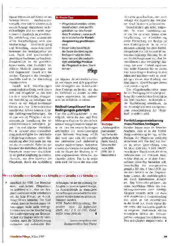 Vorschauseite 2: Das Verhältnis muss angemessen sein