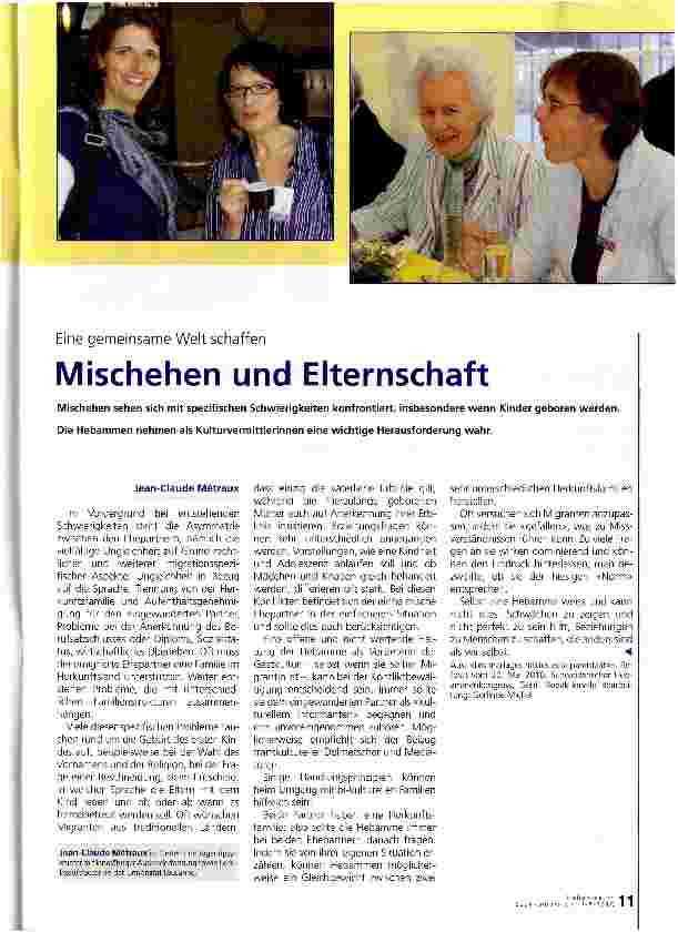Vorschauseite 1: Mischehen und Elternschaft