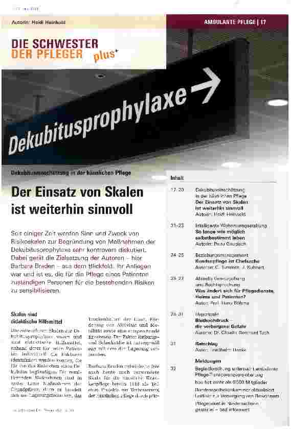 Vorschauseite 1: Der Einsatz von Skalen ist weiterhin sinnvoll