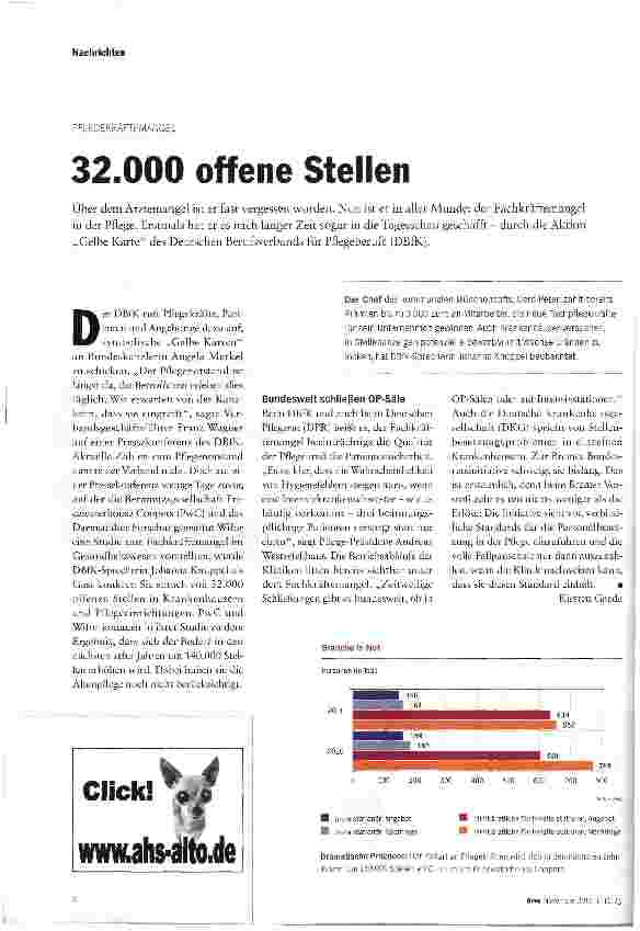 Vorschauseite 1: 32.000 offene Stellen