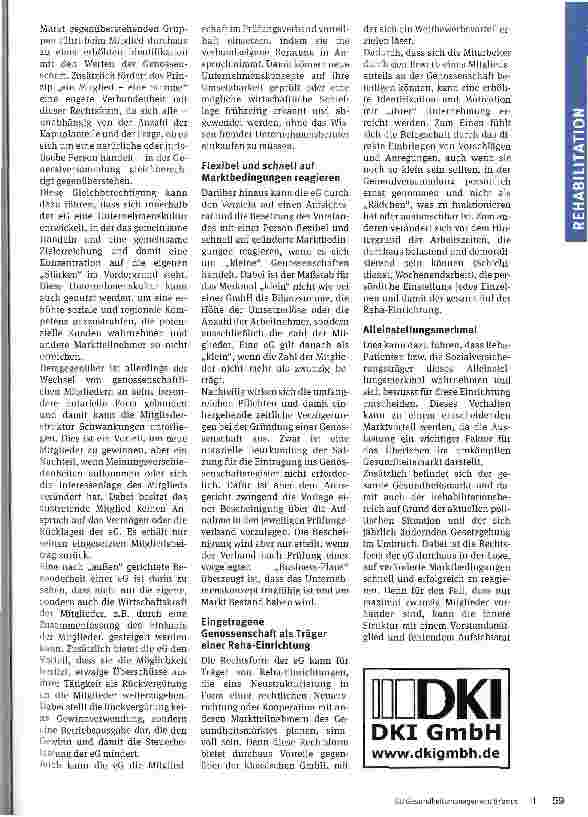 Vorschauseite 3: Ein „Exot im Gesundheitsmarkt