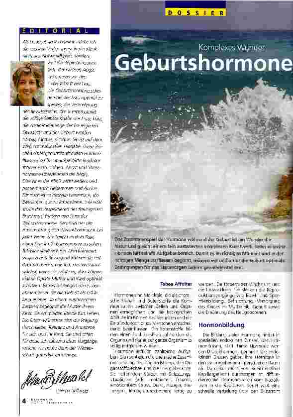 Vorschauseite 1: Geburtshormone