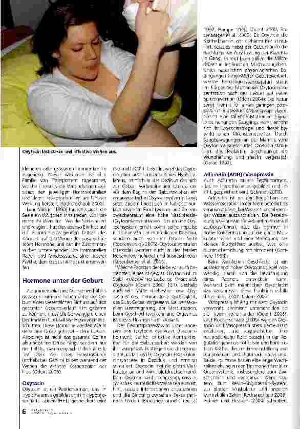 Vorschauseite 3: Geburtshormone
