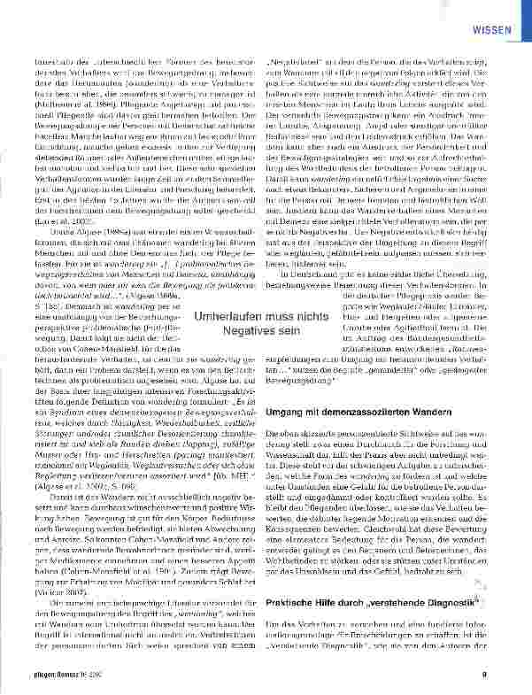 Vorschauseite 2: Der Drang sich zu bewegen
