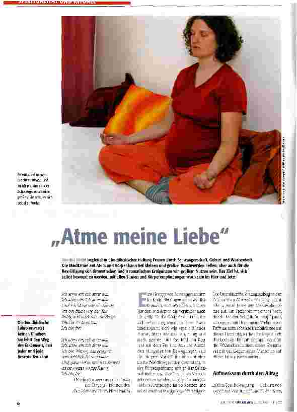 Vorschauseite 1: „Atme meine Liebe