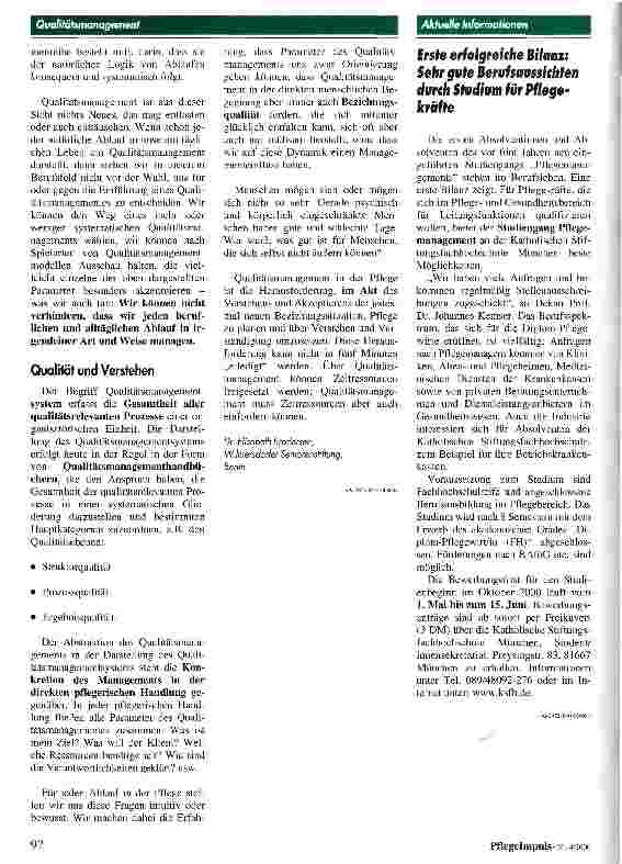 Vorschauseite 3: Was ist Qualitätsmanagement? Ein Antwortversuch aus der Praxis