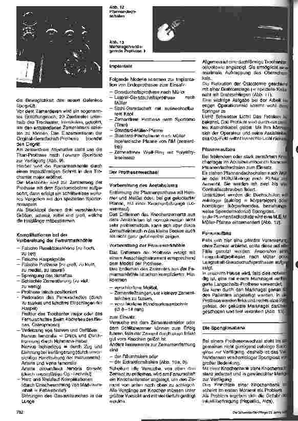 Vorschauseite 4: Das künstliche Hüftgelenk - Die Hüftprothese
