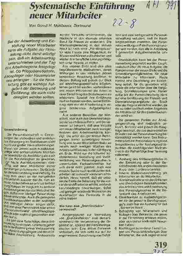 Vorschauseite 1: Systematische Einführung neuer Mitarbeiter