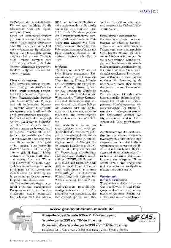 Vorschauseite 4: Nässende Wunden richtig versorgen