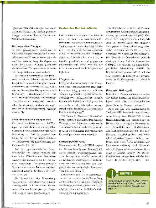 Vorschauseite 2: Indikationsbezogenes, individuelles Versorgungsmodell
