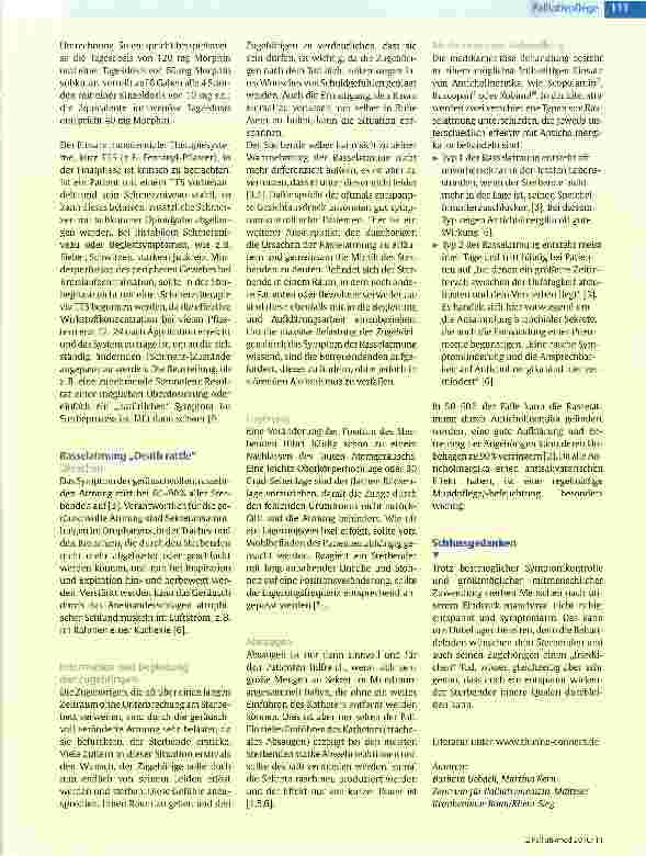 Vorschauseite 4: Pflege und Begleitung Sterbender und ihrer Zugehörigen in der Finalphase