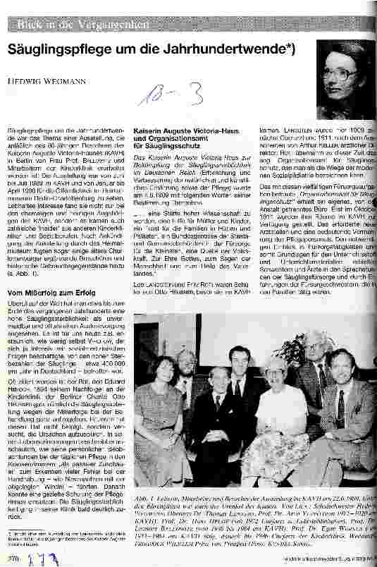 Vorschauseite 1: Säuglingspflege um die Jahrhundertwende