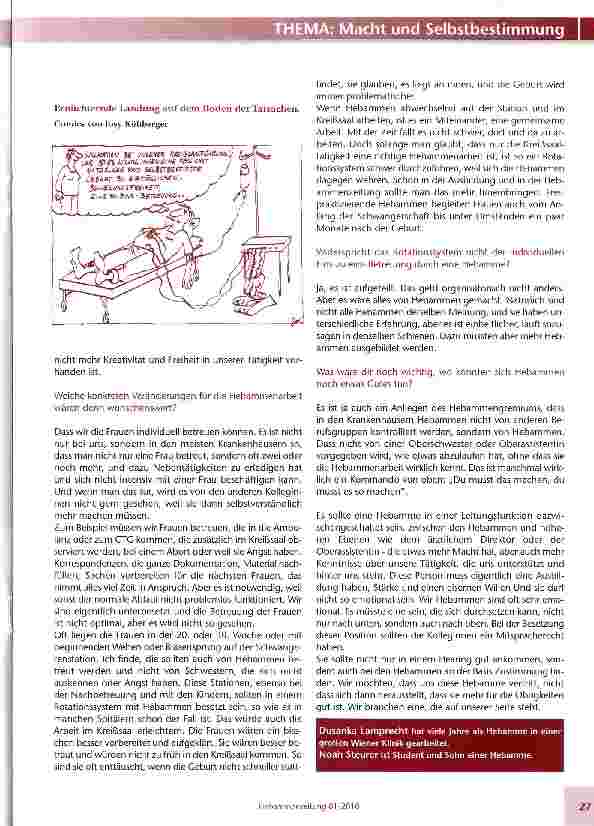 Vorschauseite 3: wir brauchen eine, die auf unserer seite steht