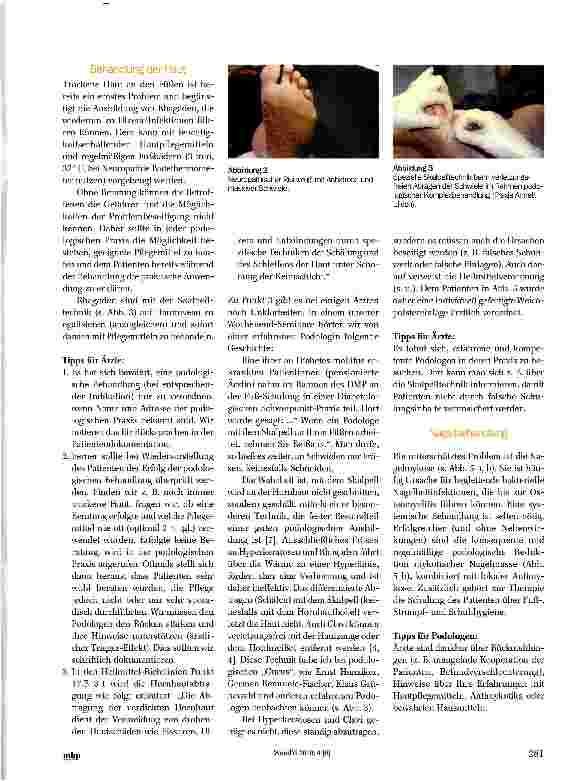 Vorschauseite 4: Die Bedeutung der Podologie bei der Prävention und Therapie des Diabetes-Fuß-Syndroms (DFS) -die „Fuß Perestroika in Deutschland