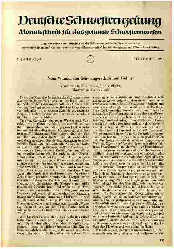 Vorschauseite 1: Vom Wunder der Schwangerschaft und Geburt
