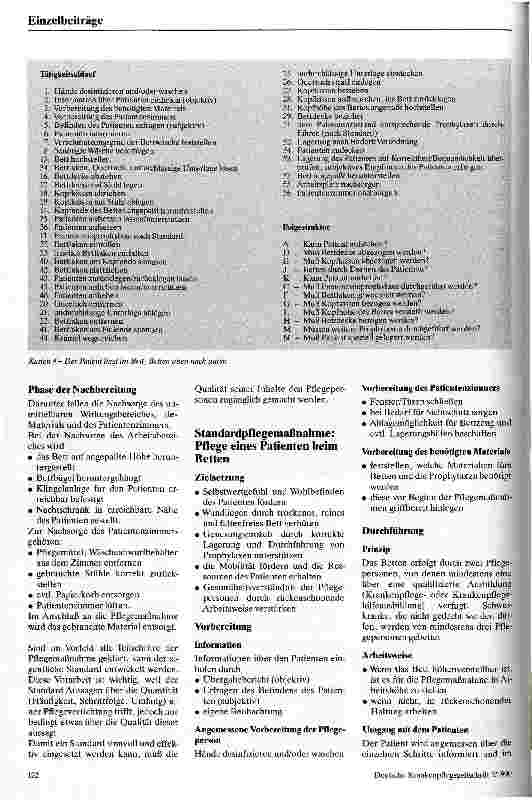 Vorschauseite 5: Die Entwicklung eines Pflegestandards