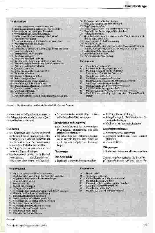 Vorschauseite 6: Die Entwicklung eines Pflegestandards