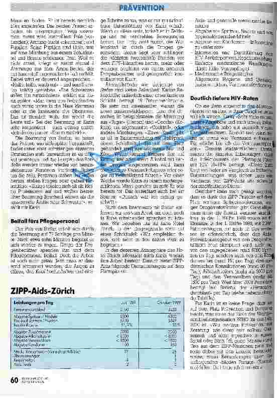 Vorschauseite 3: Für viele Drögeler bin ich Vertrauensperson Unterwegs mit Schwester Karin Dawes in der Züricher Drogenhölle