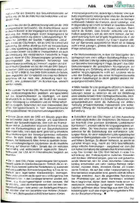 Vorschauseite 2: Wettbewerbssystem und Gestaltungsfreiheit stellen ordnungspolitisches Grundverständnis in Frage