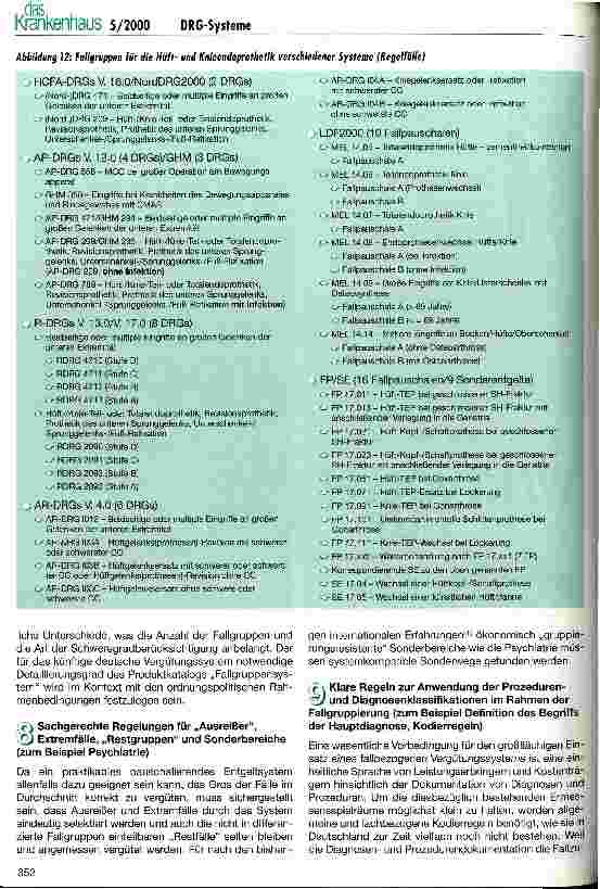 Vorschauseite 3: Vergleichende Betrachtung und Auswahl eines Patientenklassifikationssystems auf der Grundlage der Diagnosis Related Groups (II)