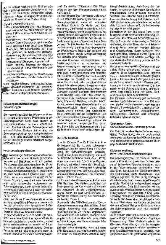 Vorschauseite 4: Schwangerschaft und Geburt