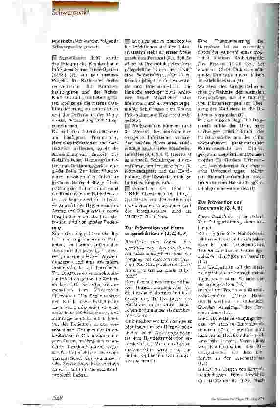 Vorschauseite 2: Krankenhaushygiene in der Praxis Maßnahmen zur Prävention von nosokomialen Infektionen auf der Intensivstation