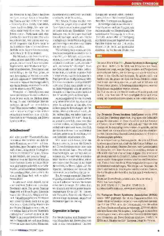 Vorschauseite 2: Down-Syndrom in Bewegung