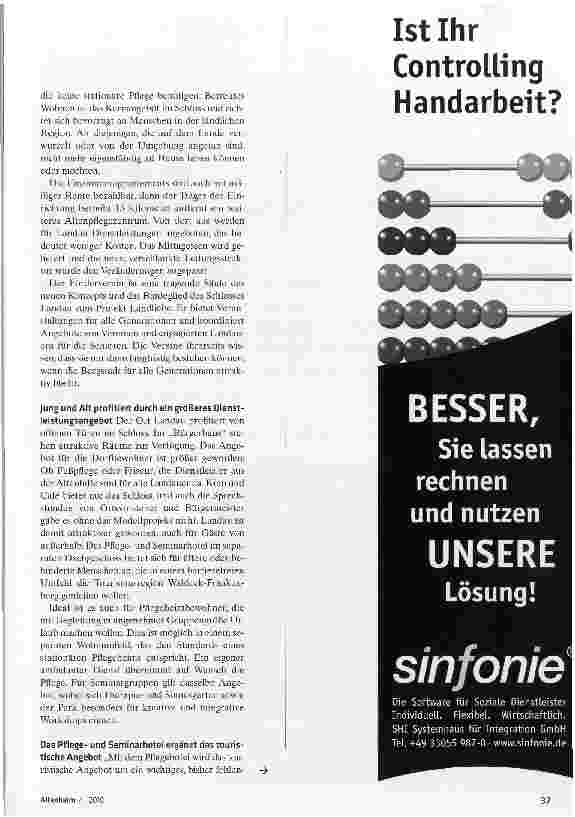 Vorschauseite 2: Vom Altenheim zum Bürgerhaus