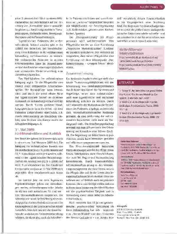 Vorschauseite 4: Regionales Psychiatriebudget