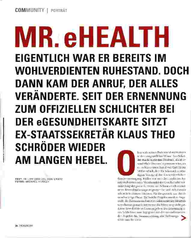 Vorschauseite 1: MR.eHEALTH