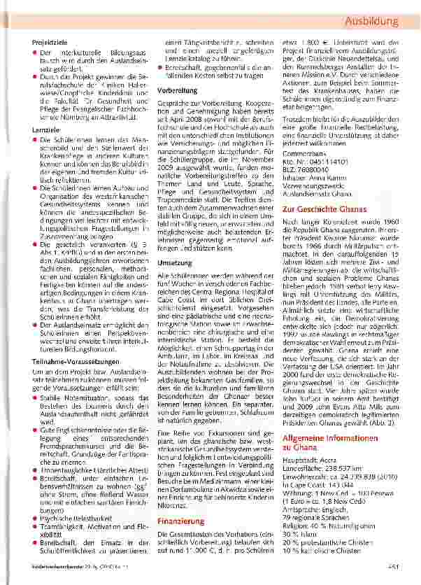 Vorschauseite 2: Lernort Ghana: Interkulturelle Pflegekompetenz in der Praxis erfahren