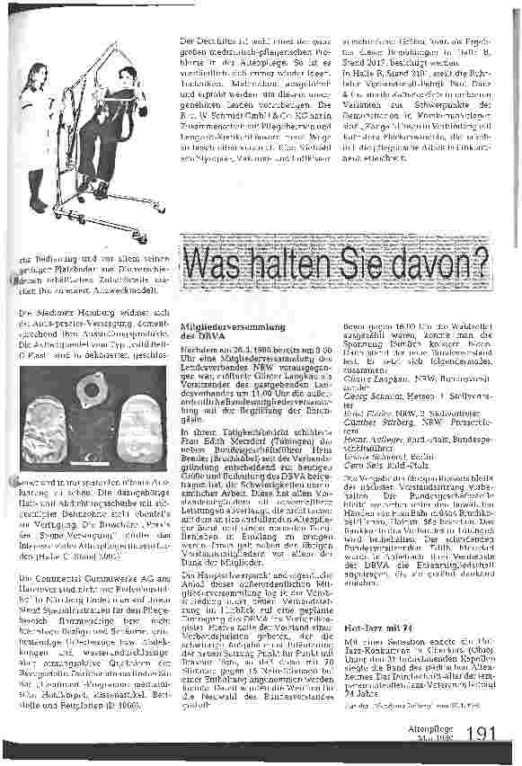 Vorschauseite 3: Rostbratwürstchen und Pflegebedarf