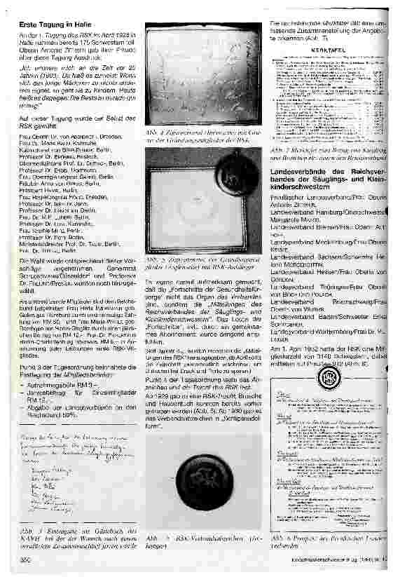 Vorschauseite 4: Der Reichsverband der Säuglingsund Kleinkinderkrankenschwester