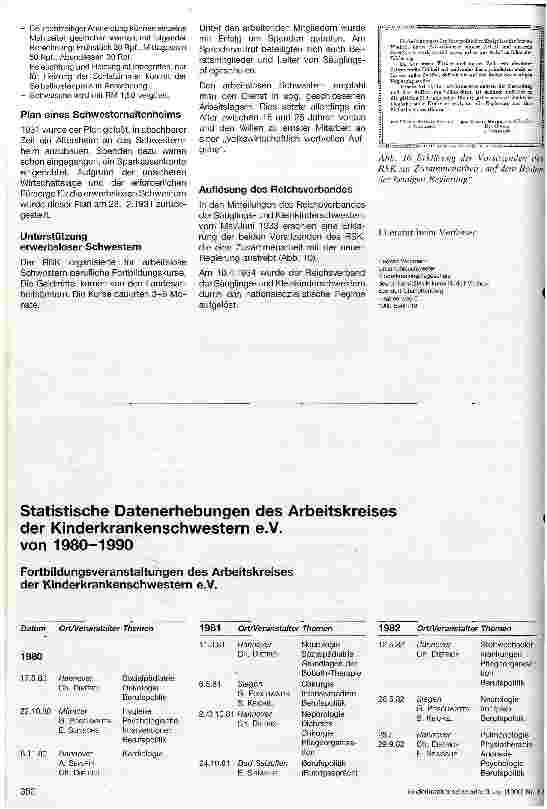 Vorschauseite 6: Der Reichsverband der Säuglingsund Kleinkinderkrankenschwester