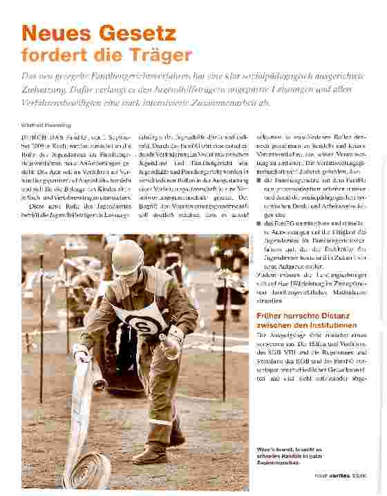Vorschauseite 1: Neues Gesetz fordert die Träger
