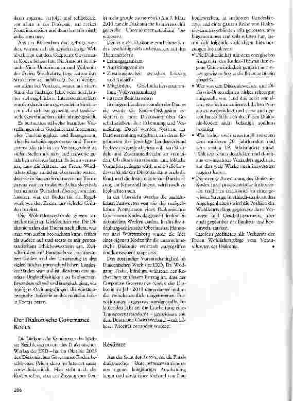 Vorschauseite 3: Organisationen gut und richtig führen Der Diakonische Corporate Governance Kodex -eine Zwischenbilanz