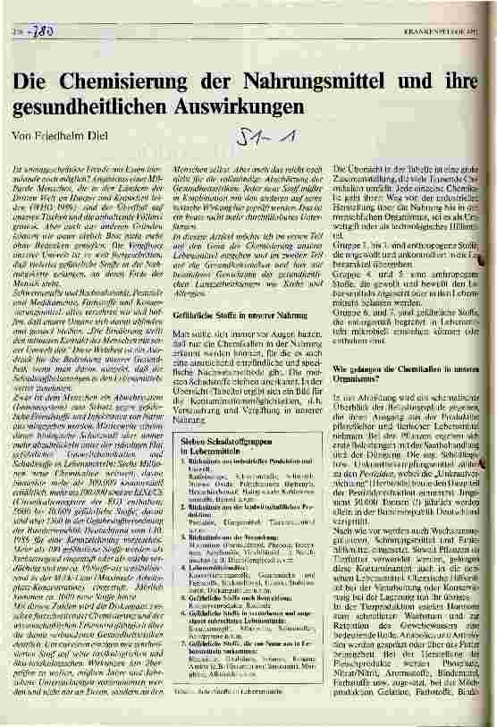 Vorschauseite 6: Umwelthygiene - Die Risiken radioaktiver Strahlung
