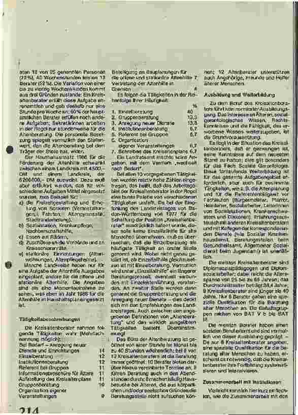 Vorschauseite 2: Die Kreis-Altenberatung in Baden-Württemberg