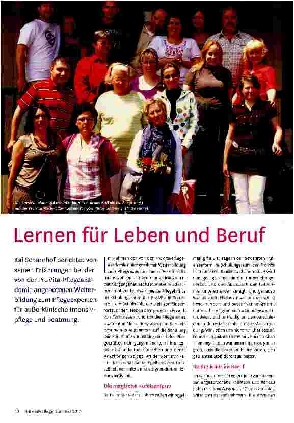 Vorschauseite 1: Lernen für Leben und Beruf
