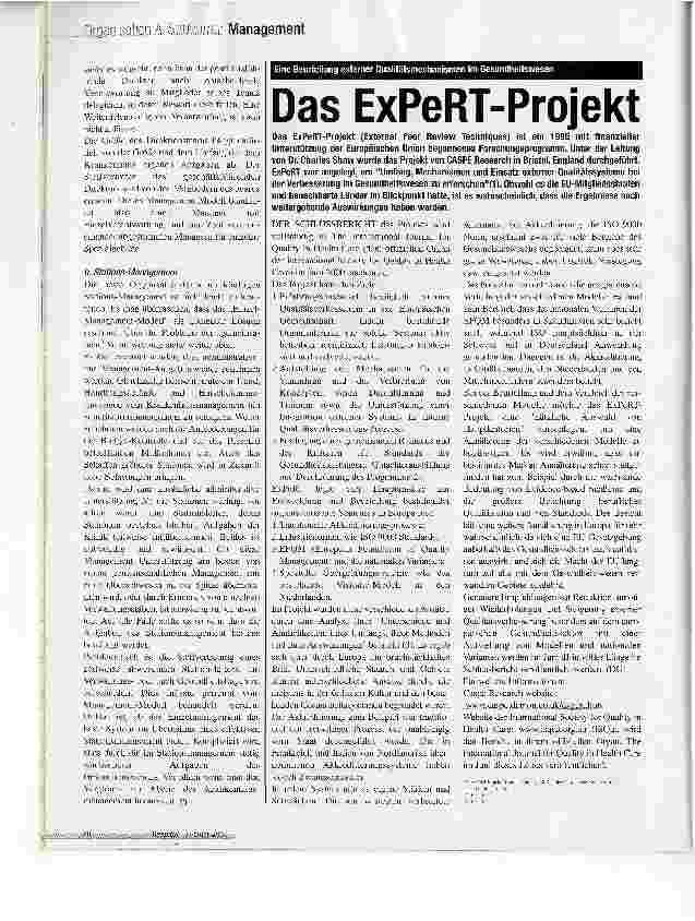 Vorschauseite 3: Organisationsund Management Strukturen vonKrankenhäusern und deren Stationen