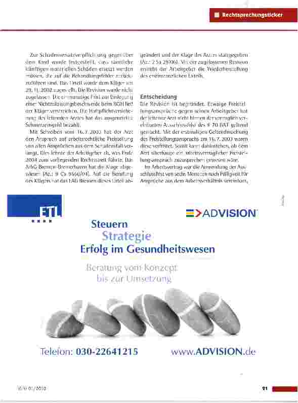 Vorschauseite 2: Anspruch auf Freistellung von der Haftung