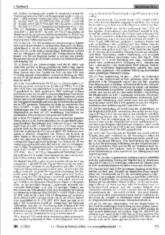 Vorschauseite 2: Gleichstellungsabrede, Personalüberleitungsvertrag