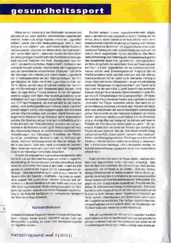Vorschauseite 4: KLETTERN mit Kindern und Jugendlichen