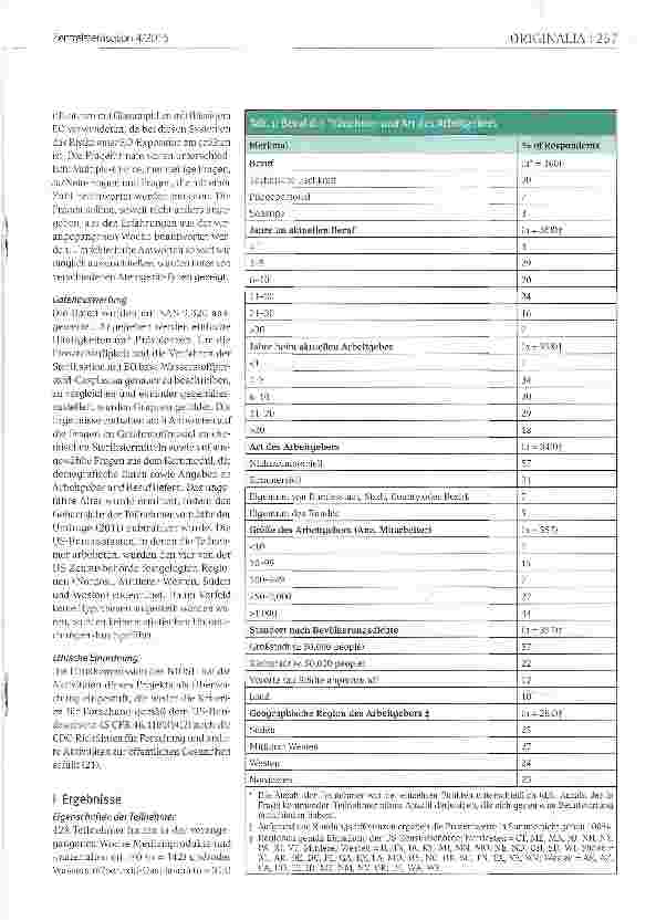 Vorschauseite 3: Sterilisation mit Ethylenoxid und Wasserstoffperoxid-Plasma: Vorsorgemaßnahmen in Krankenhäusern in den USA